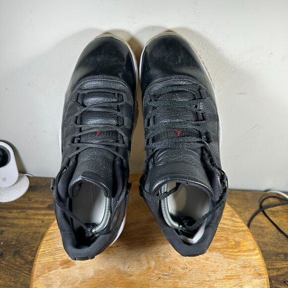 Nike‎ Jordan 11 Retro Low 72-10 Black Mens Size 13 Shoes Sneakers AV2187-001 main image 5